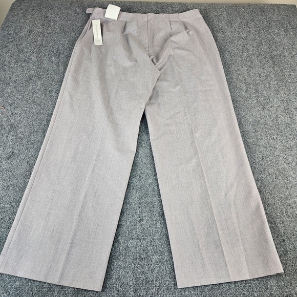 Coldwater Creek Pants - Coldwater Creek Classic Fit Straight Leg Pants Lavender Grey P16 NWT New